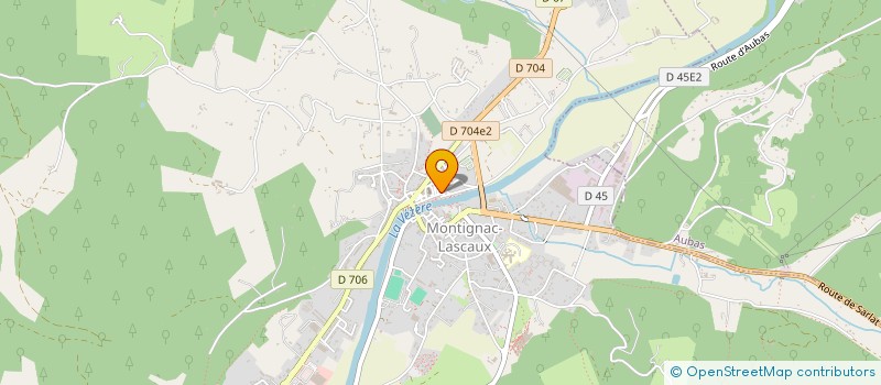 localisation de l'entreprise SCI LES CAUSSES à MONTIGNAC-LASCAUX