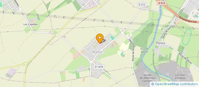 localisation de l'entreprise SCI LES CAUSSES DU QUERCY  MALTOT