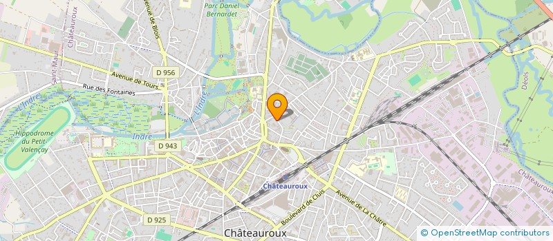 localisation de l'entreprise SCI LES CAVALIERS à CHATEAUROUX