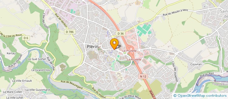 localisation de l'entreprise SCI LES CAVES  PLERIN