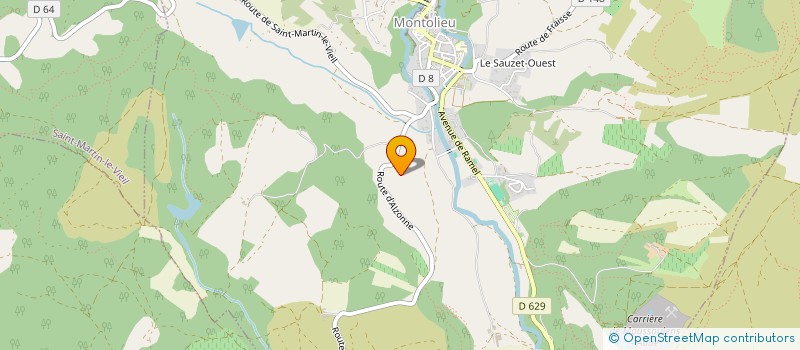 localisation de l'entreprise SCI LES CAVES  RAISSAC-SUR-LAMPY