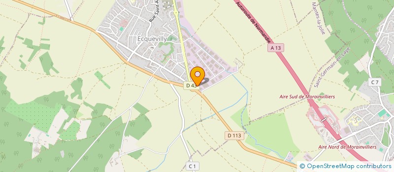 localisation de l'entreprise SCI LES CAZALETS  MAISONS-LAFFITTE