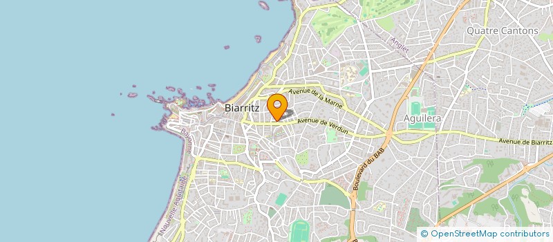 localisation de l'entreprise SCI LES CEDRES à BIARRITZ
