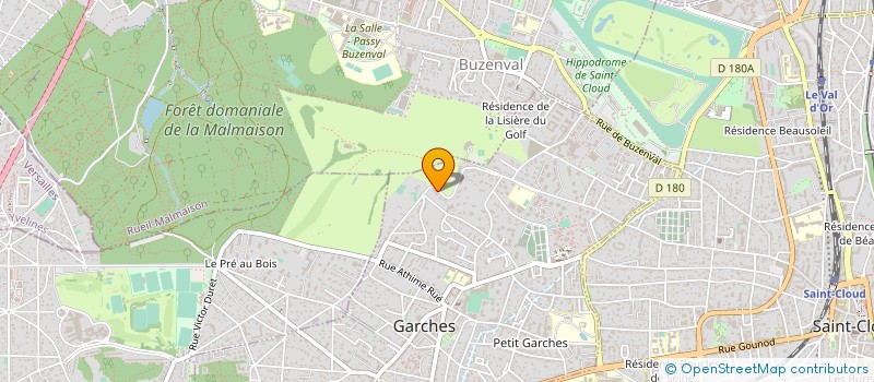 localisation de l'entreprise SCI LES CEDRES à GARCHES