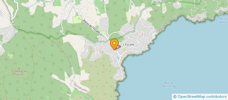 localisation de l'entreprise SCI LES CEDRES  RAMATUELLE