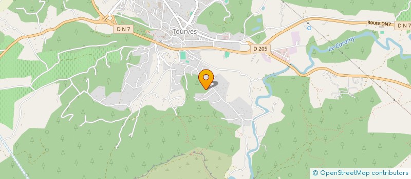 localisation de l'entreprise SCI LES CEDRES  ROUGIERS