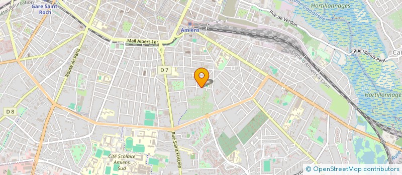 localisation de l'entreprise SCI LES CEDRES DE PURPAN à AMIENS