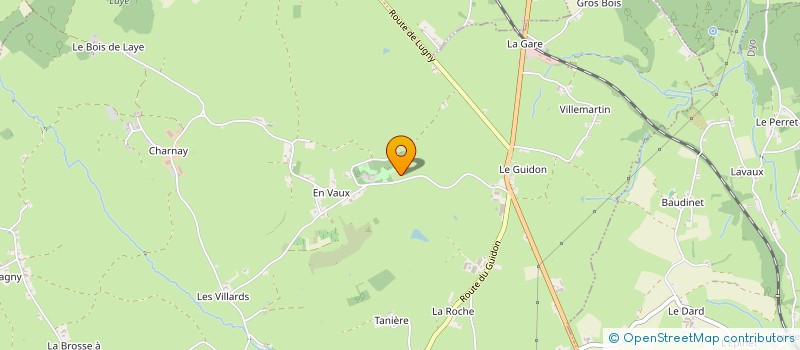 localisation de l'entreprise SCI LES CENS MARTINS  SAINT-JULIEN-DE-CIVRY