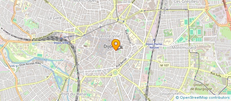 localisation de l'entreprise SCI LES CERISIERS 2018 à DIJON