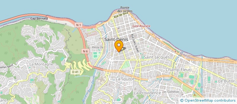 localisation de l'entreprise SCI LES CERISIERS à SAINT-DENIS