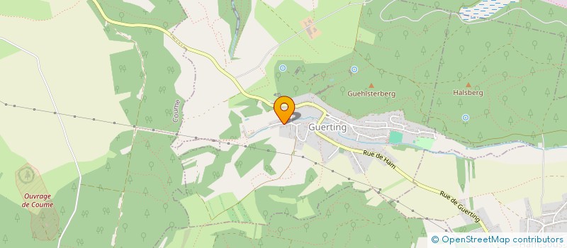 localisation de l'entreprise SCI LES CERISIERS  GUERTING