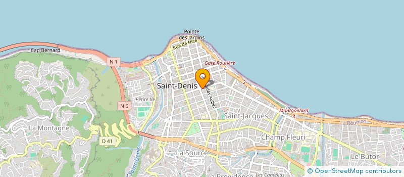 localisation de l'entreprise SCI LES CERISIERS à SAINT-DENIS