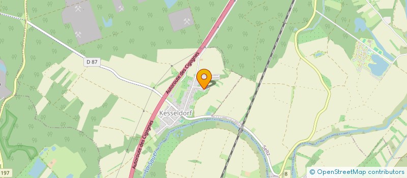 localisation de l'entreprise SCI LES CERISIERS  KESSELDORF