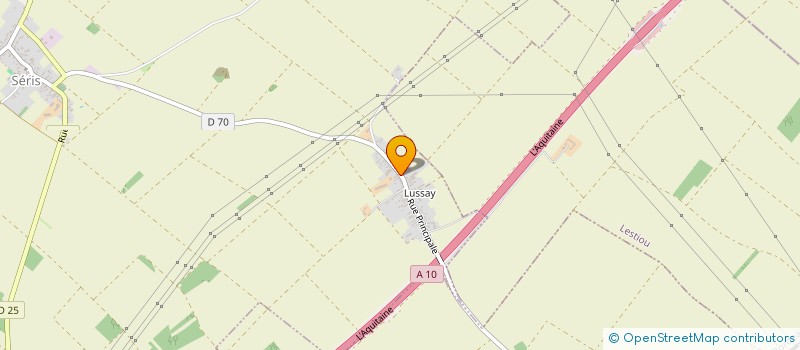 localisation de l'entreprise SCI LES CERISIERS  SERIS