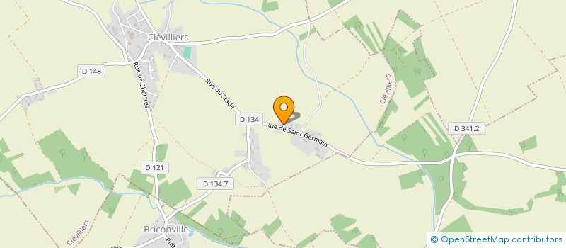 localisation de l'entreprise SCI LES CERISIERS à CLEVILLIERS