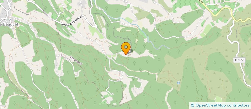 localisation de l'entreprise SCI LES CERISIERS  VENASQUE