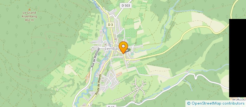 localisation de l'entreprise SCI LES CERISIERS  LEMBACH