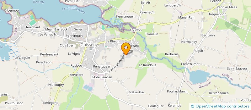 localisation de l'entreprise SCI LES CERISIERS  GUISSENY