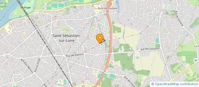 localisation de l'entreprise SCI LES CEVENNES à SAINT-SEBASTIEN-SUR-LOIRE