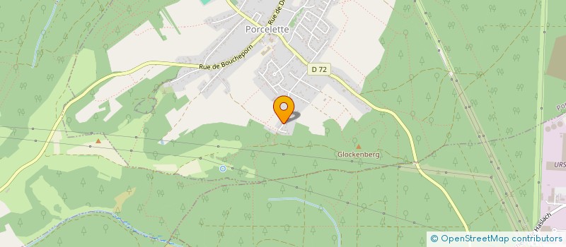 localisation de l'entreprise SCI LES CEVENNES  PORCELETTE