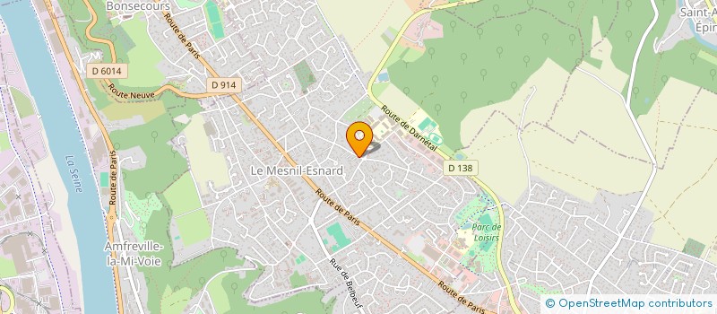 localisation de l'entreprise SCI LES CH'TIS VIKINGS  LE MESNIL-ESNARD