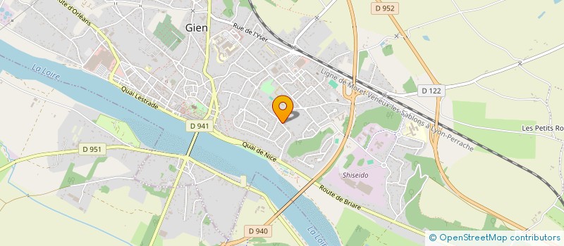 localisation de l'entreprise SCI LES CHABASSES à GIEN
