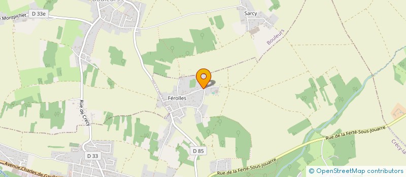 localisation de l'entreprise SCI LES CHADOKS  CRECY-LA-CHAPELLE