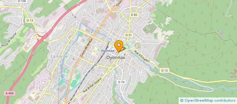 localisation de l'entreprise SCI LES CHAIX DE GROISSIAT à GROISSIAT