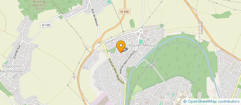 localisation de l'entreprise SCI LES CHALETS DU COSTET  CREGY-LES-MEAUX