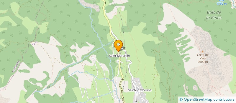 localisation de l'entreprise SCI LES CHALNETTES à VARS