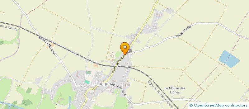 localisation de l'entreprise SCI LES CHAMBELLERIES  NALLIERS