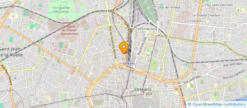 localisation de l'entreprise SCI LES CHAMONDS à ORLEANS