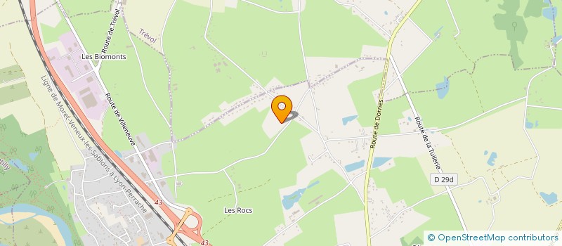 localisation de l'entreprise SCI LES CHAMPS  AVERMES