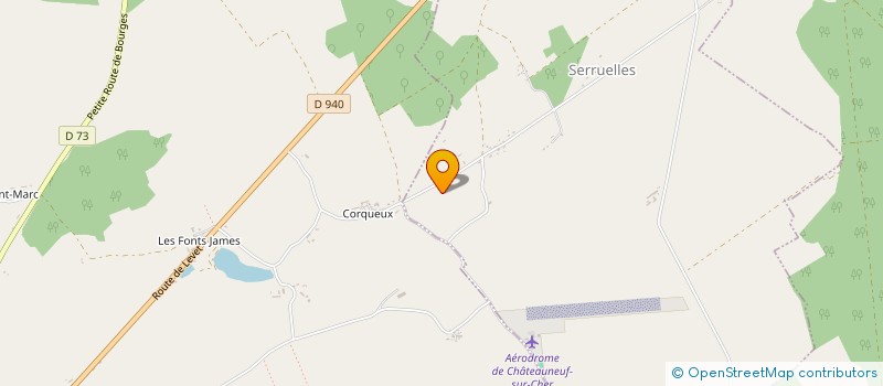 localisation de l'entreprise SCI LES CHAMPS DES COTES  UZAY-LE-VENON