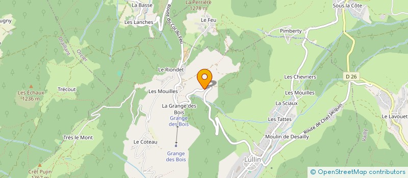 localisation de l'entreprise SCI LES CHAMPS DU LAC  VAILLY