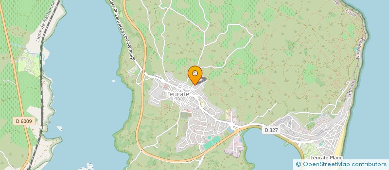localisation de l'entreprise SCI LES CHAMPS LONGS  LEUCATE