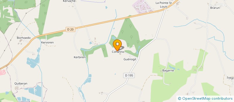 localisation de l'entreprise SCI LES CHAMPS VIRGILE  SURZUR