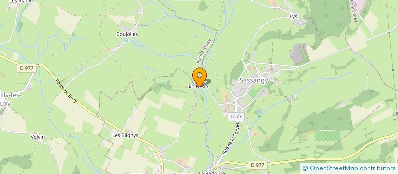 localisation de l'entreprise SCI LES CHANNOTS  SAINT-BOIL