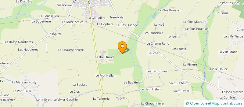 localisation de l'entreprise SCI LES CHAPELLES  IRODOUER