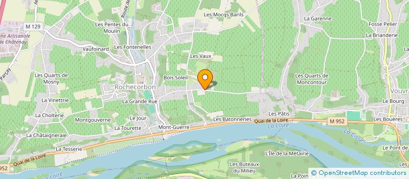 localisation de l'entreprise SCI LES CHAPELLES à ROCHECORBON