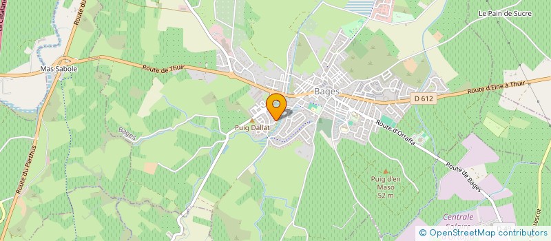 localisation de l'entreprise SCI LES CHARDONNERETS à BAGES