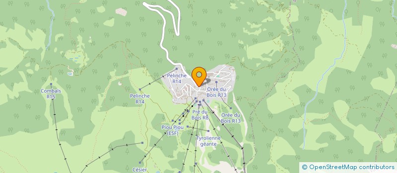 localisation de l'entreprise SCI LES CHARDONS  RISOUL