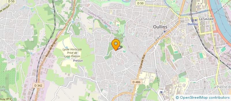 localisation de l'entreprise SCI LES CHARMATTES  SAINT-GENIS-LAVAL