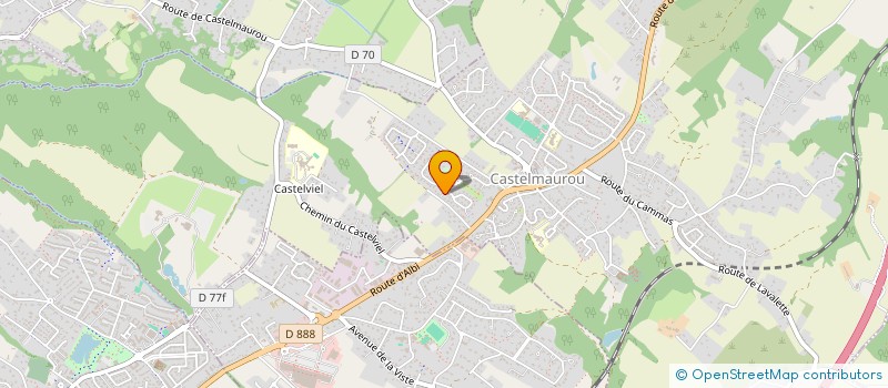 localisation de l'entreprise SCI LES CHARMES  CASTELMAUROU