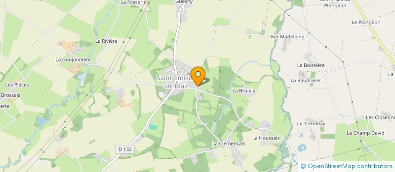 localisation de l'entreprise SCI LES CHARMES  BOUVRON