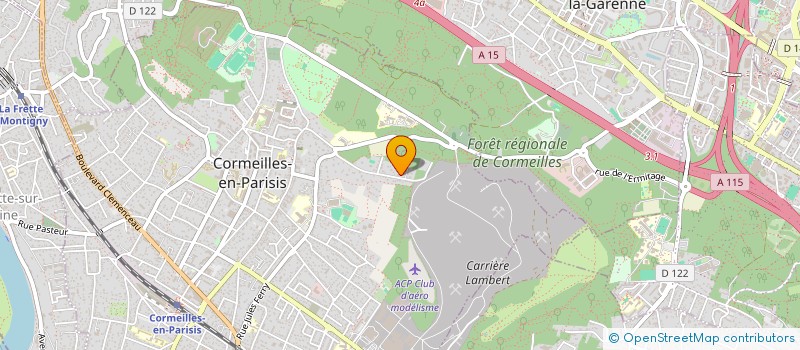 localisation de l'entreprise SCI LES CHARMES  CORMEILLES EN PARISIS