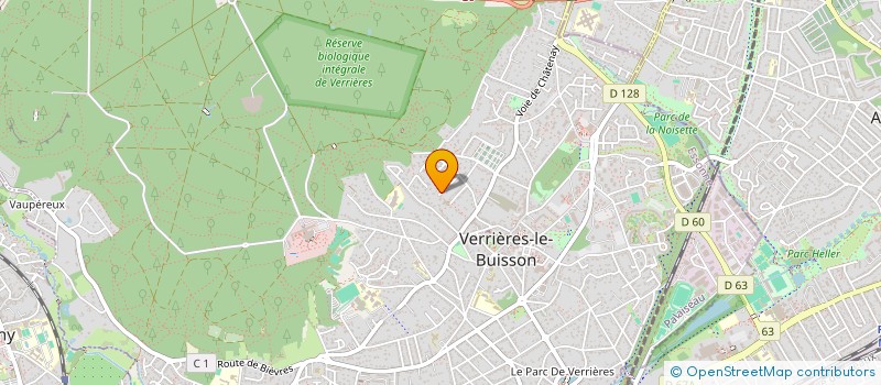 localisation de l'entreprise SCI LES CHARMES à VERRIERES-LE-BUISSON