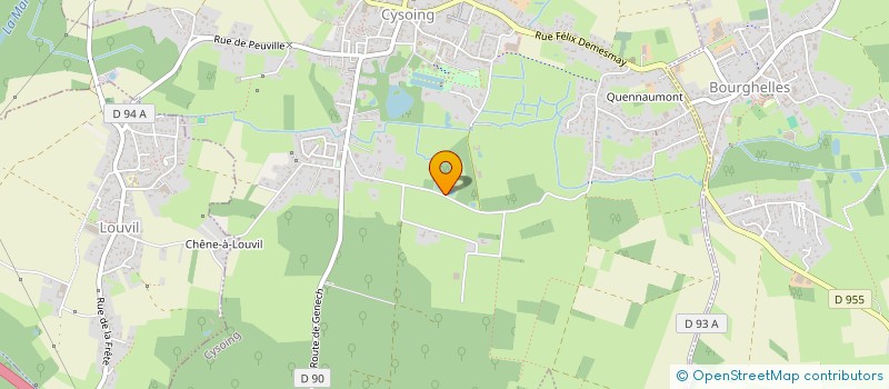 localisation de l'entreprise SCI LES CHARMES  CYSOING