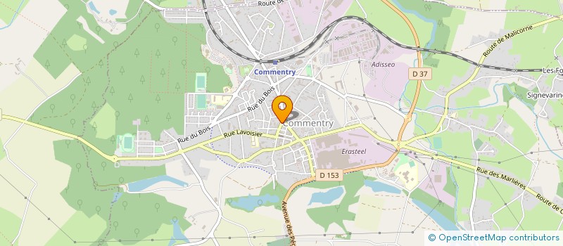 localisation de l'entreprise SCI LES CHARMETTES à COMMENTRY