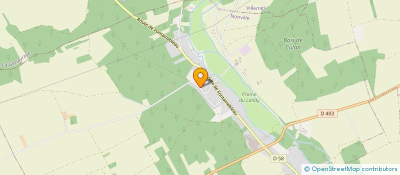 localisation de l'entreprise SCI LES CHARMETTES  NONVILLE